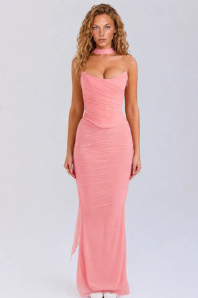 Vestido Longo Elegante Solène