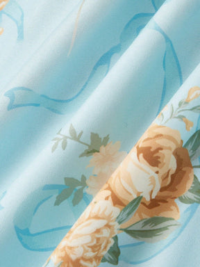 Vestido Longo Floral Briseida