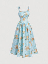 Vestido Longo Floral Briseida
