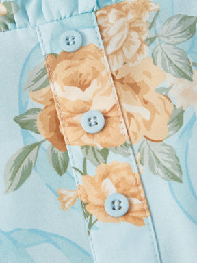 Vestido Longo Floral Briseida