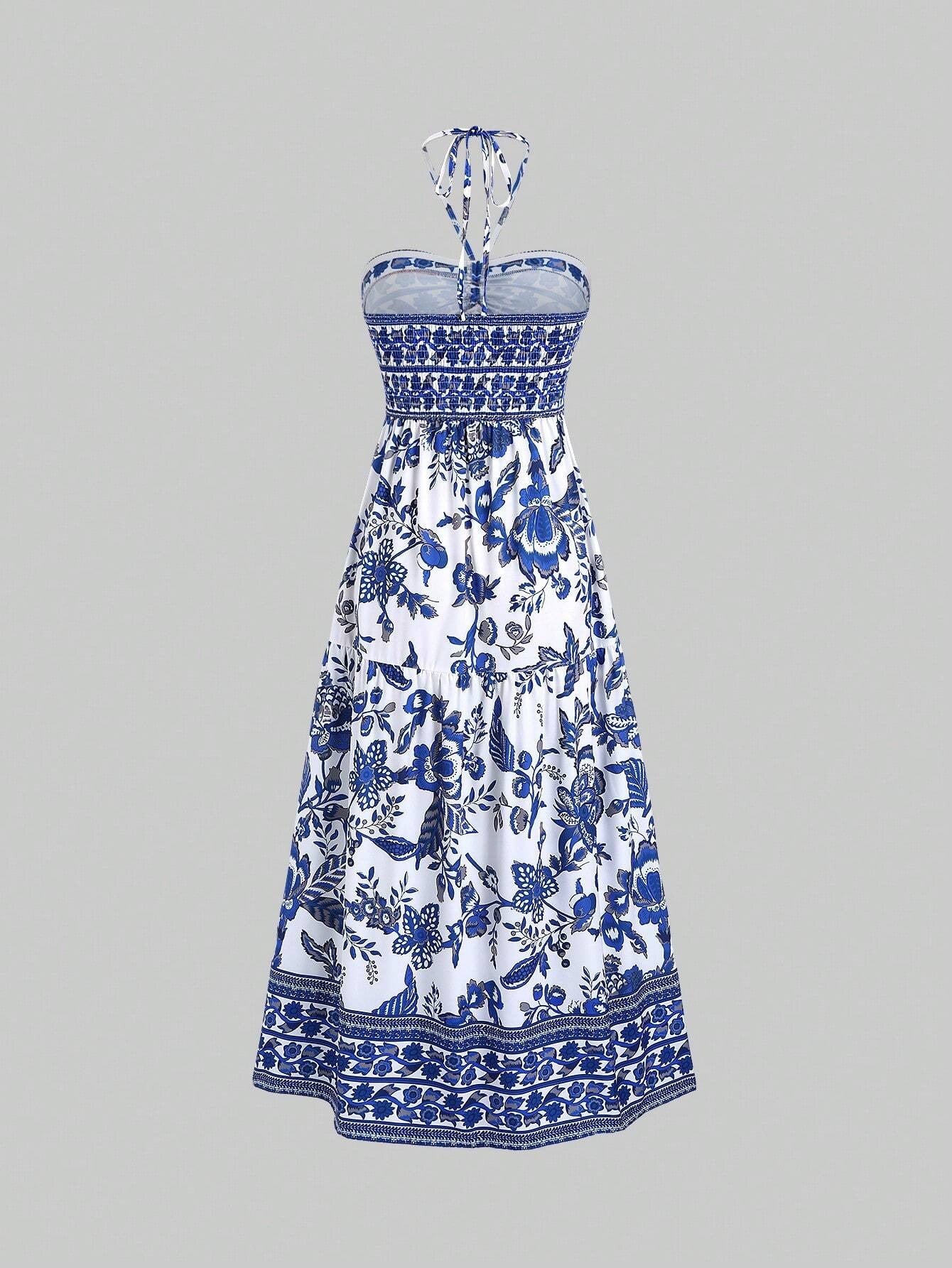 Vestido Longo Floral Noélie