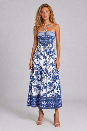 Vestido Longo Floral Noélie
