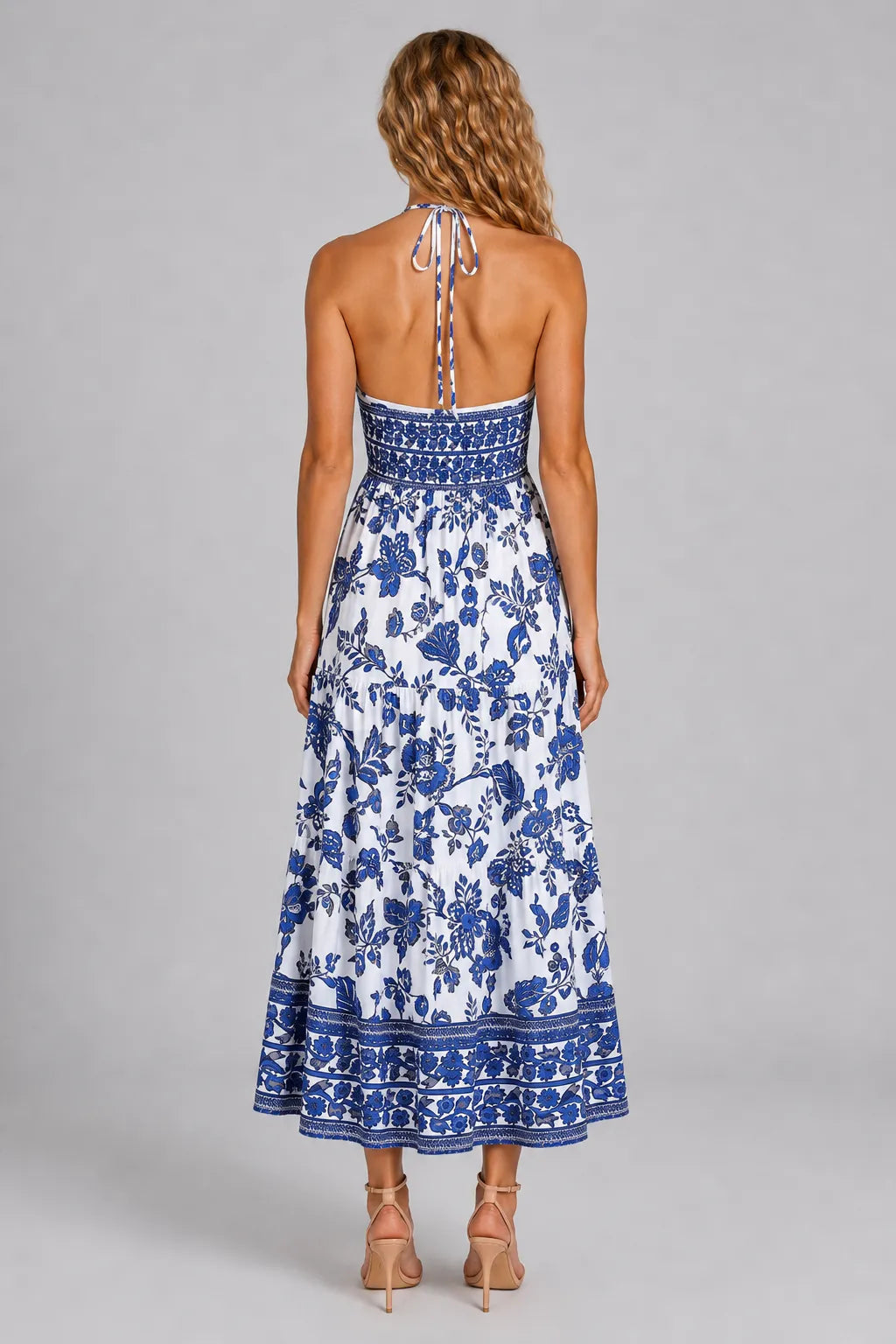 Vestido Longo Floral Noélie