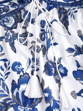 Vestido Longo Floral Noélie