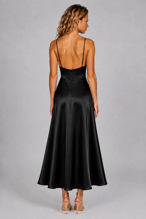 Vestido Longo Preto Amara
