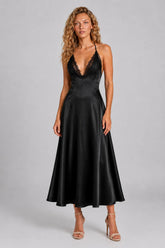 Vestido Longo Preto Amara