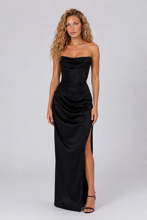 Vestido Longo Preto Antonella