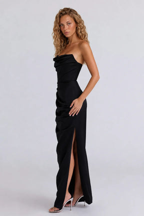 Vestido Longo Preto Antonella