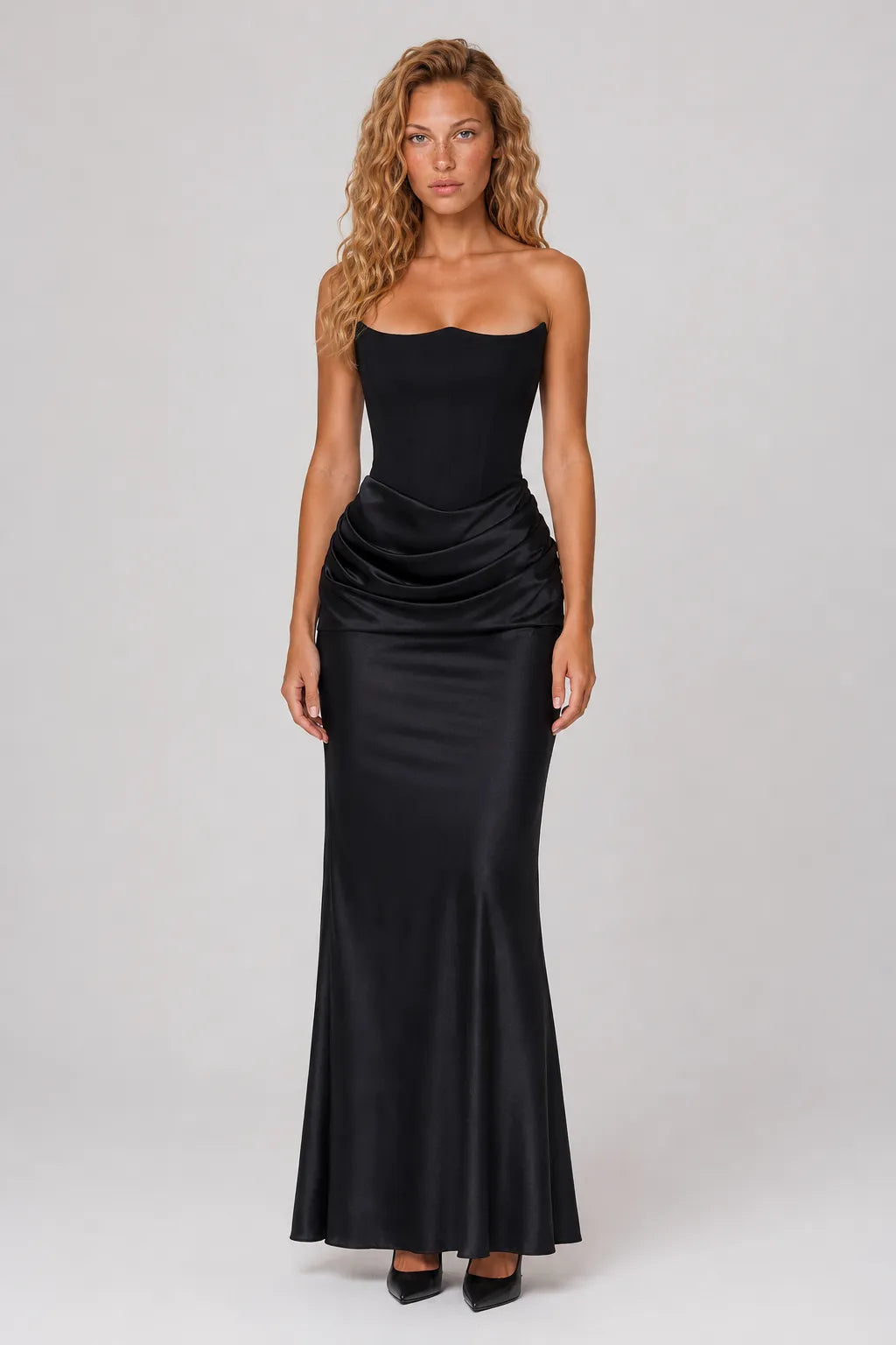 Vestido Longo Preto Élodie