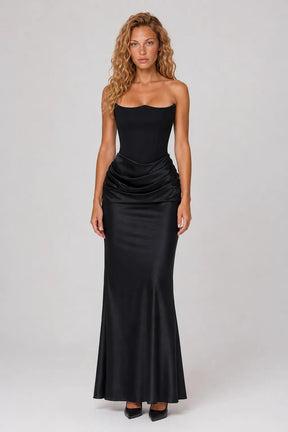 Vestido Longo Preto Élodie