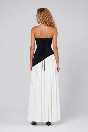 Vestido Longo Preto Francesca
