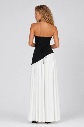 Vestido Longo Preto Francesca