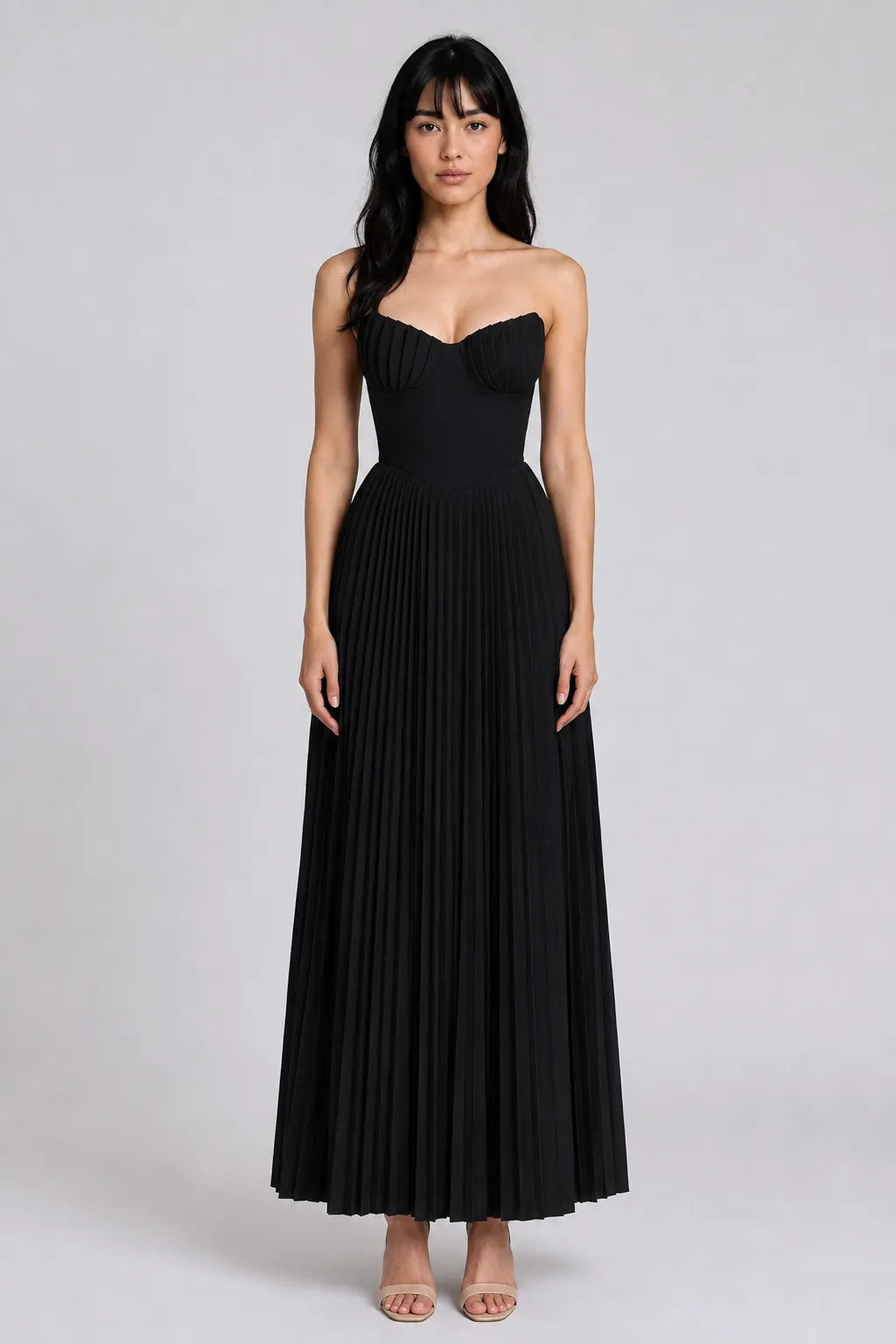 Vestido Longo Preto Geneviève