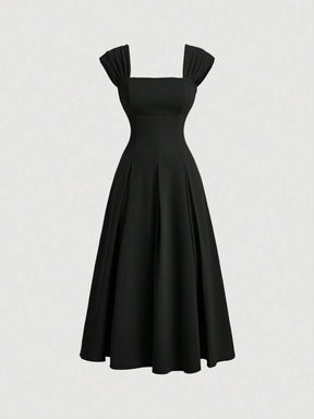 Vestido Longo Preto Genevieve