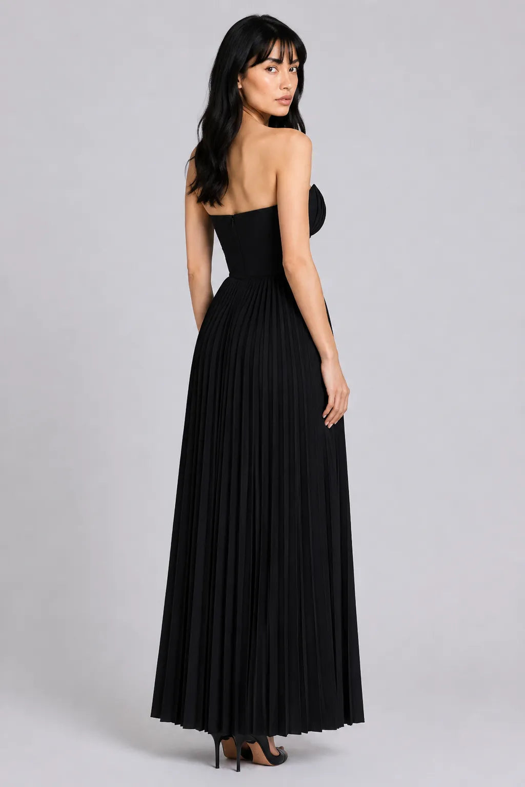 Vestido Longo Preto Geneviève