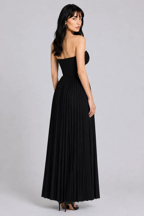 Vestido Longo Preto Geneviève
