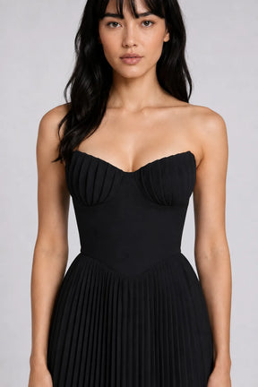 Vestido Longo Preto Geneviève