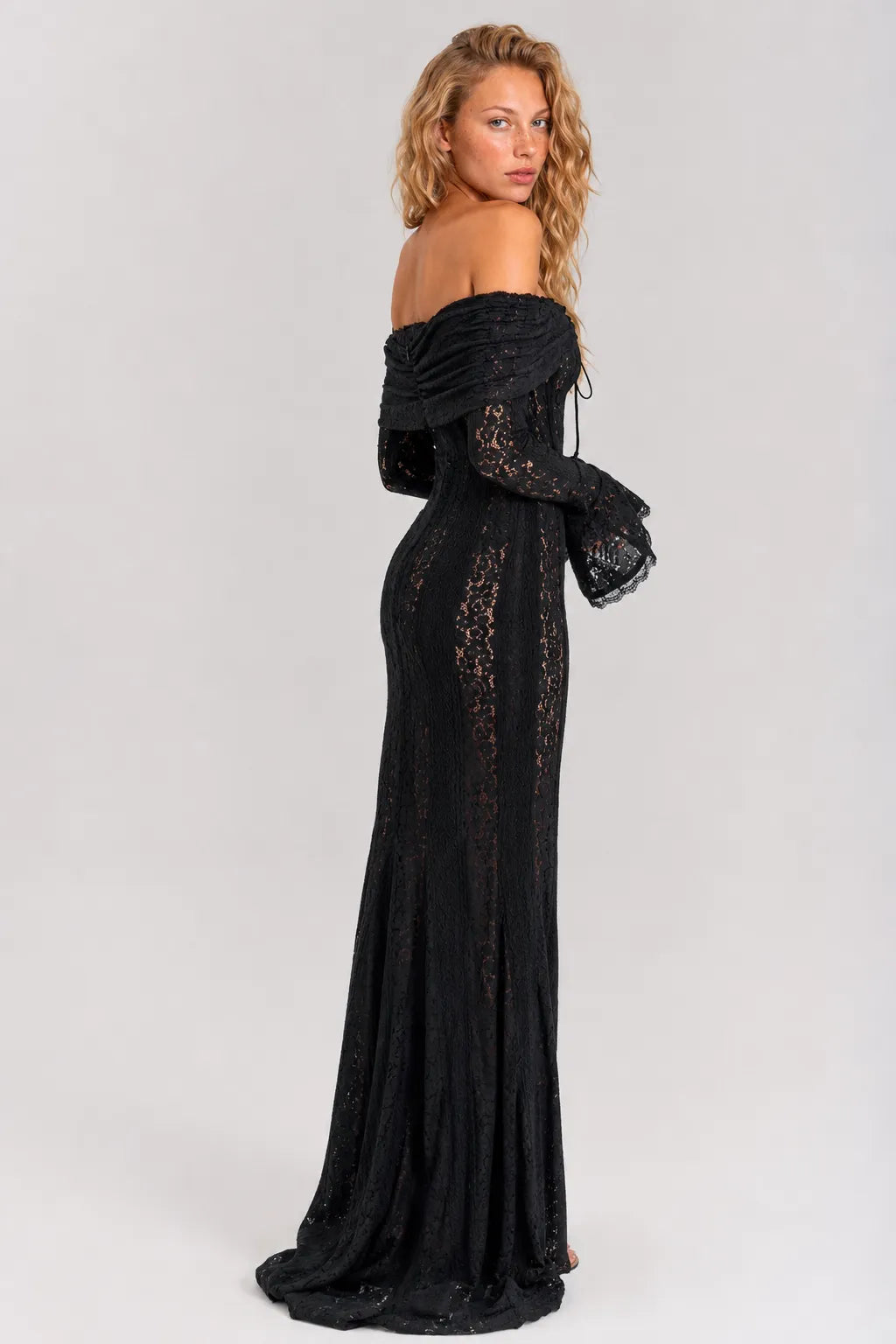 Vestido Longo Preto Lucienne