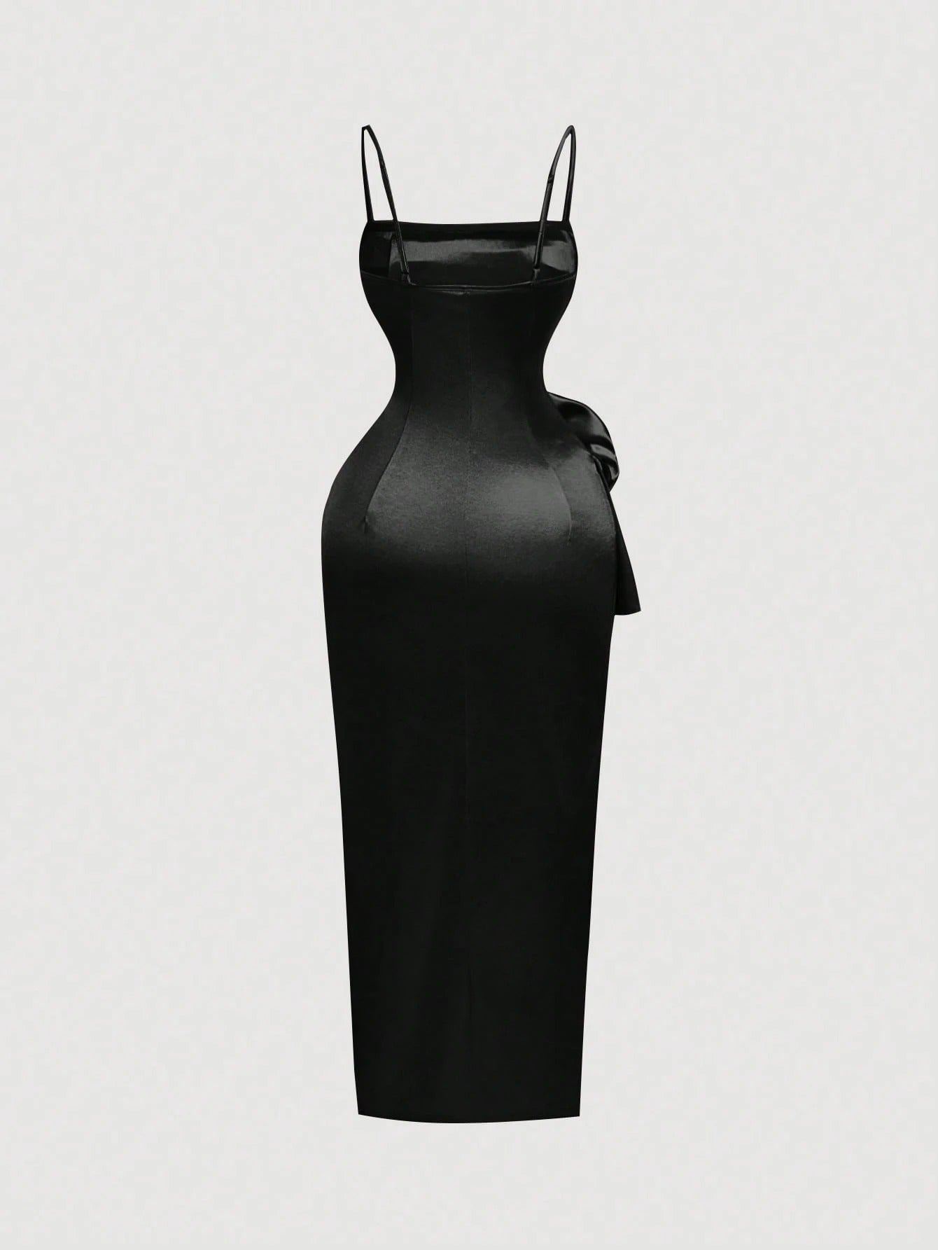 Vestido Longo Preto Ravena