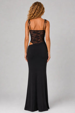 Vestido Longo Preto Valentina