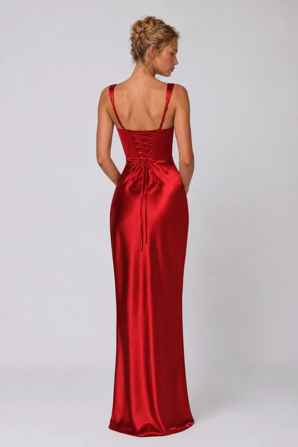 Vestido Longo Vermelho Celestine