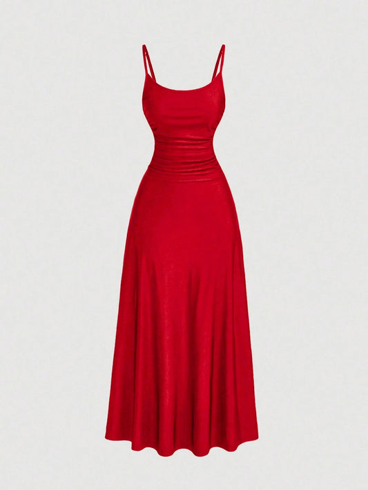 Vestido Longo Vermelho Alessandra