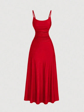 Vestido Longo Vermelho Alessandra