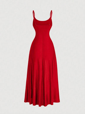 Vestido Longo Vermelho Alessandra