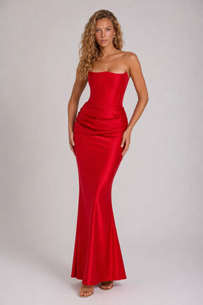Vestido Longo Vermelho Alessia
