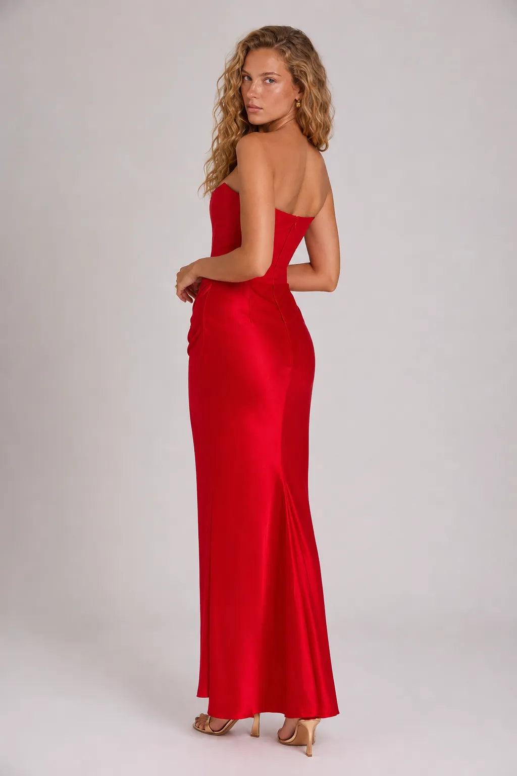 Vestido Longo Vermelho Alessia