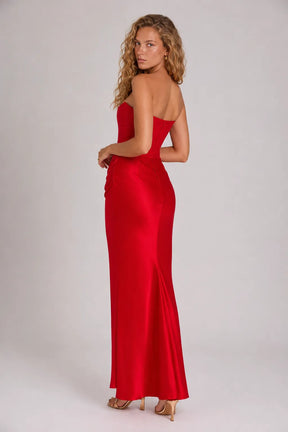 Vestido Longo Vermelho Alessia