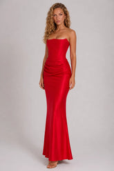 Vestido Longo Vermelho Alessia