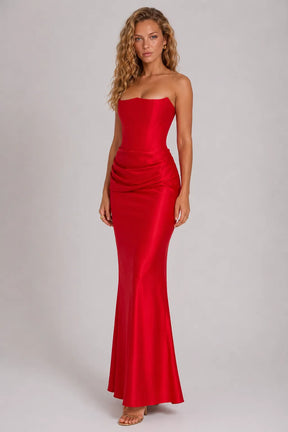 Vestido Longo Vermelho Alessia
