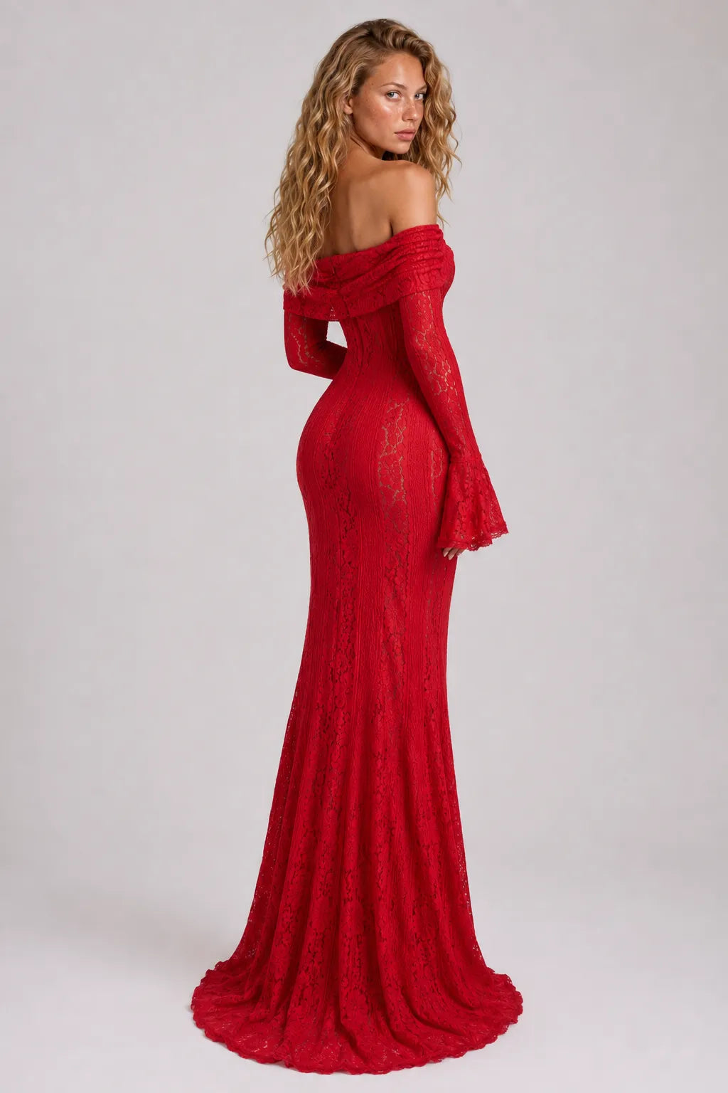 Vestido Longo Vermelho Arielle