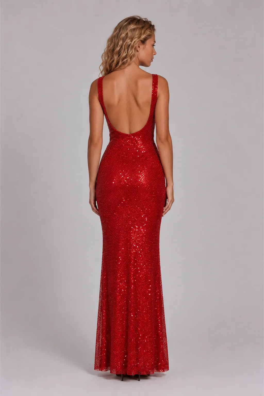 Vestido Longo Vermelho Celestine