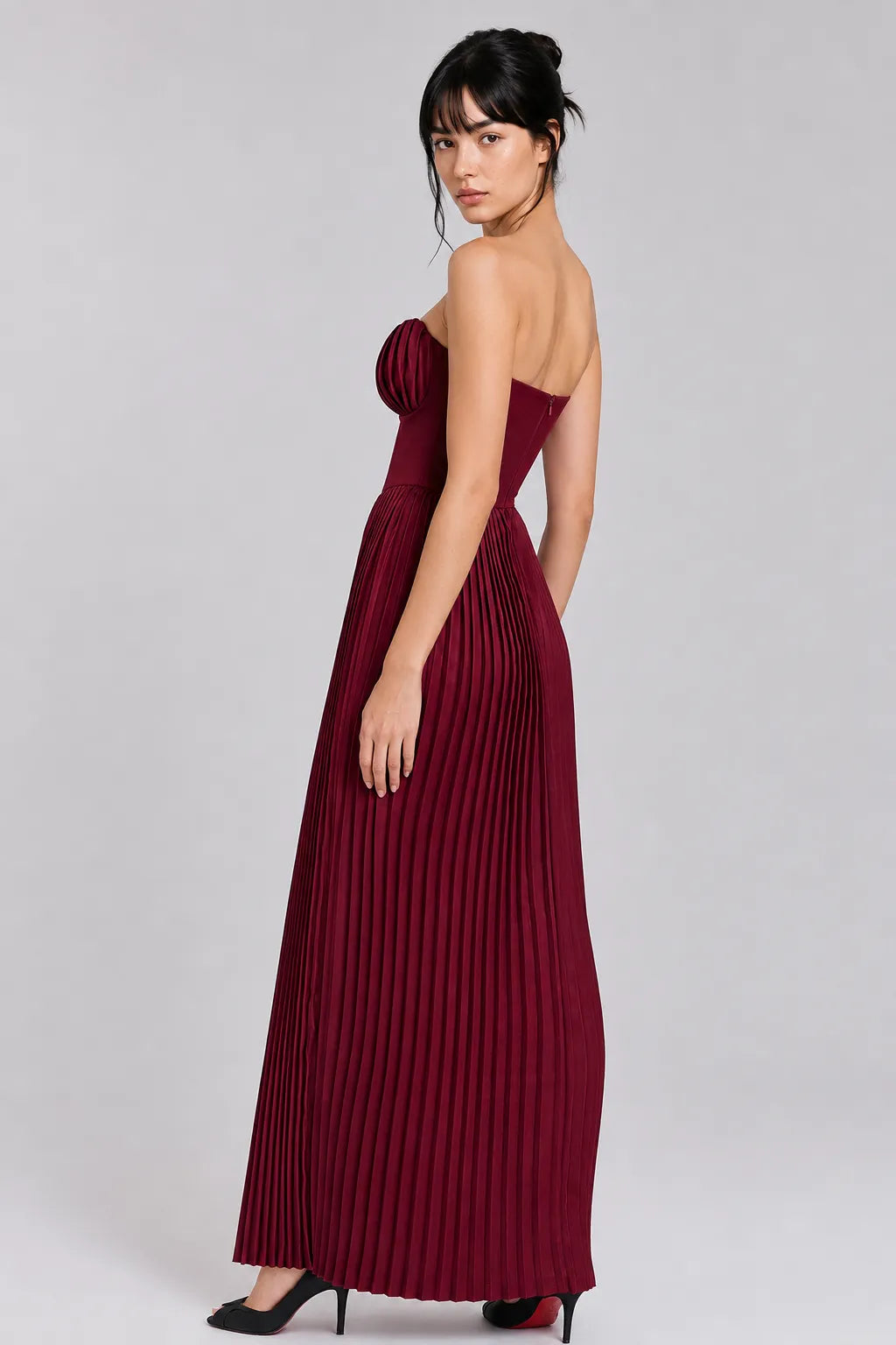 Vestido Longo Vermelho Evangeline