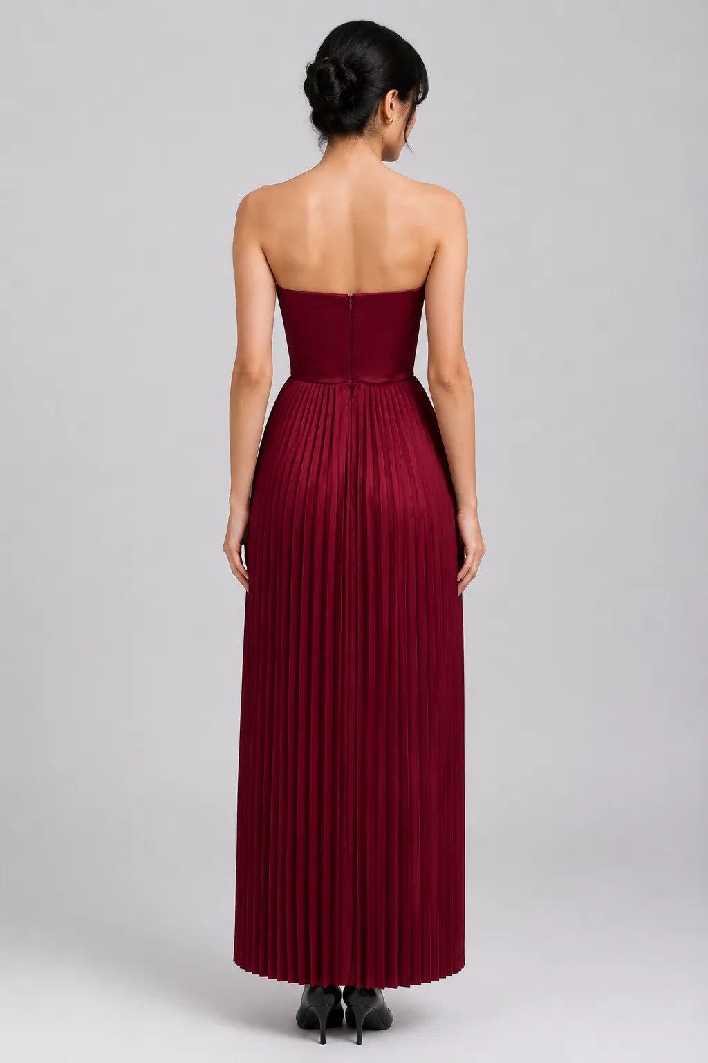 Vestido Longo Vermelho Evangeline