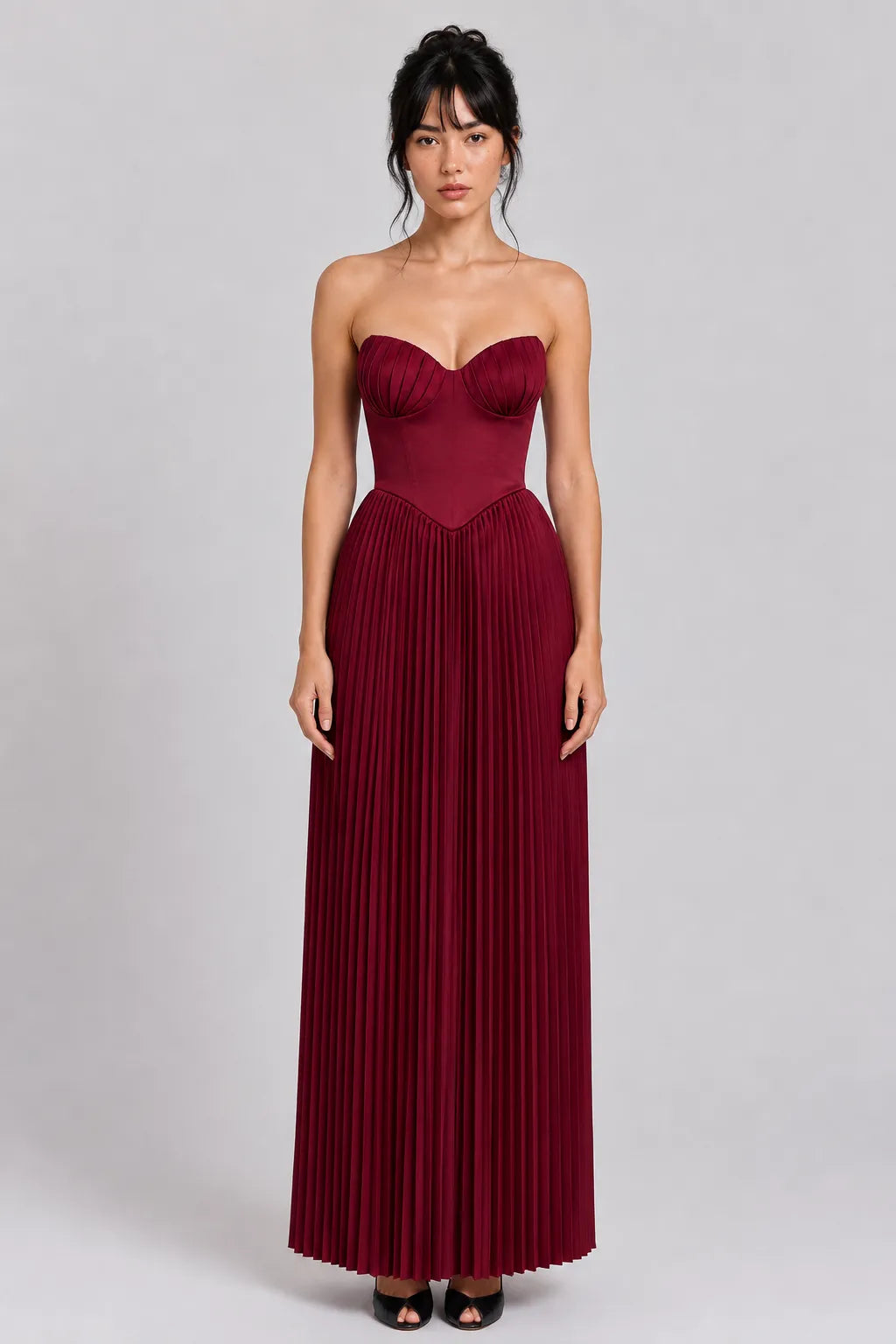 Vestido Longo Vermelho Evangeline