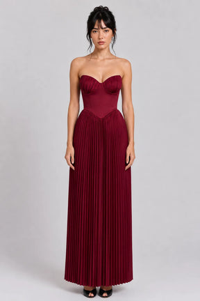 Vestido Longo Vermelho Evangeline