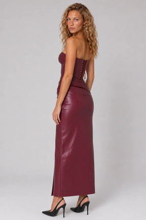 Vestido Longo Vermelho Fiorella