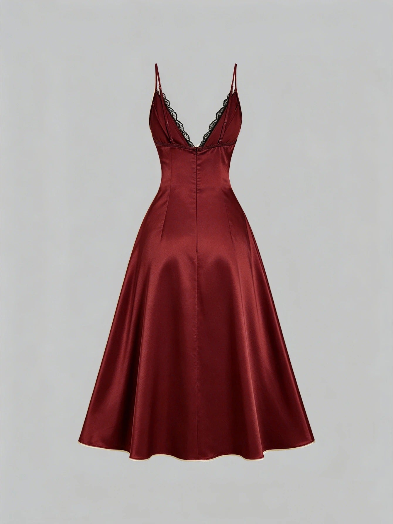Vestido Longo Vermelho Leandra