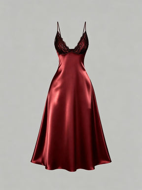 Vestido Longo Vermelho Leandra