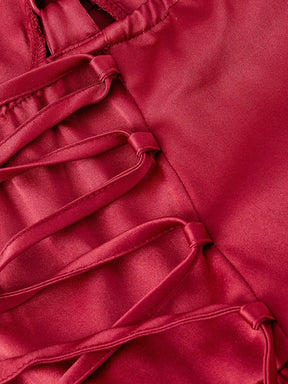 Vestido Longo Vermelho Lisandra