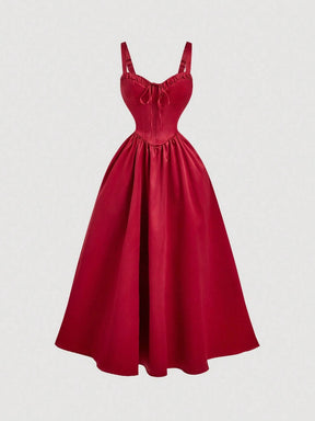 Vestido Longo Vermelho Lisandra