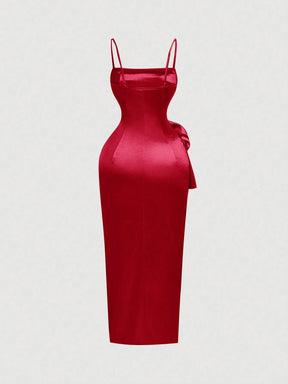 Vestido Longo Vermelho Safira