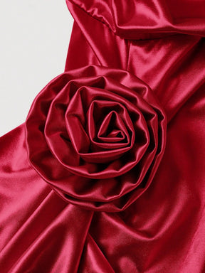 Vestido Longo Vermelho Safira