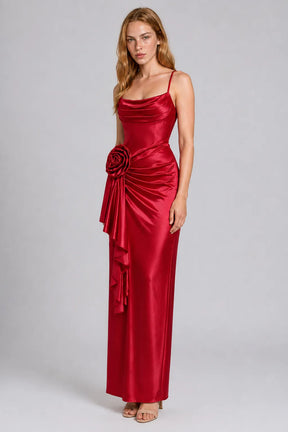 Vestido Longo Vermelho Safira