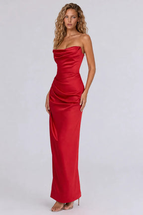 Vestido Longo Vermelho Vittoria