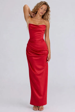Vestido Longo Vermelho Vittoria
