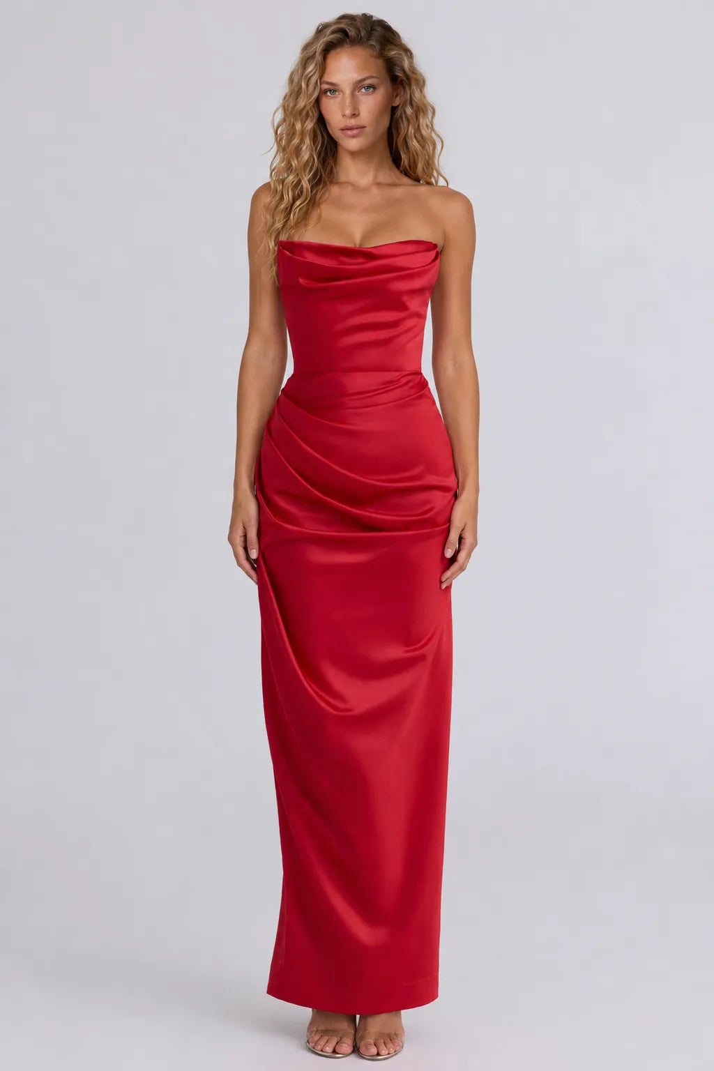 Vestido Longo Vermelho Vittoria